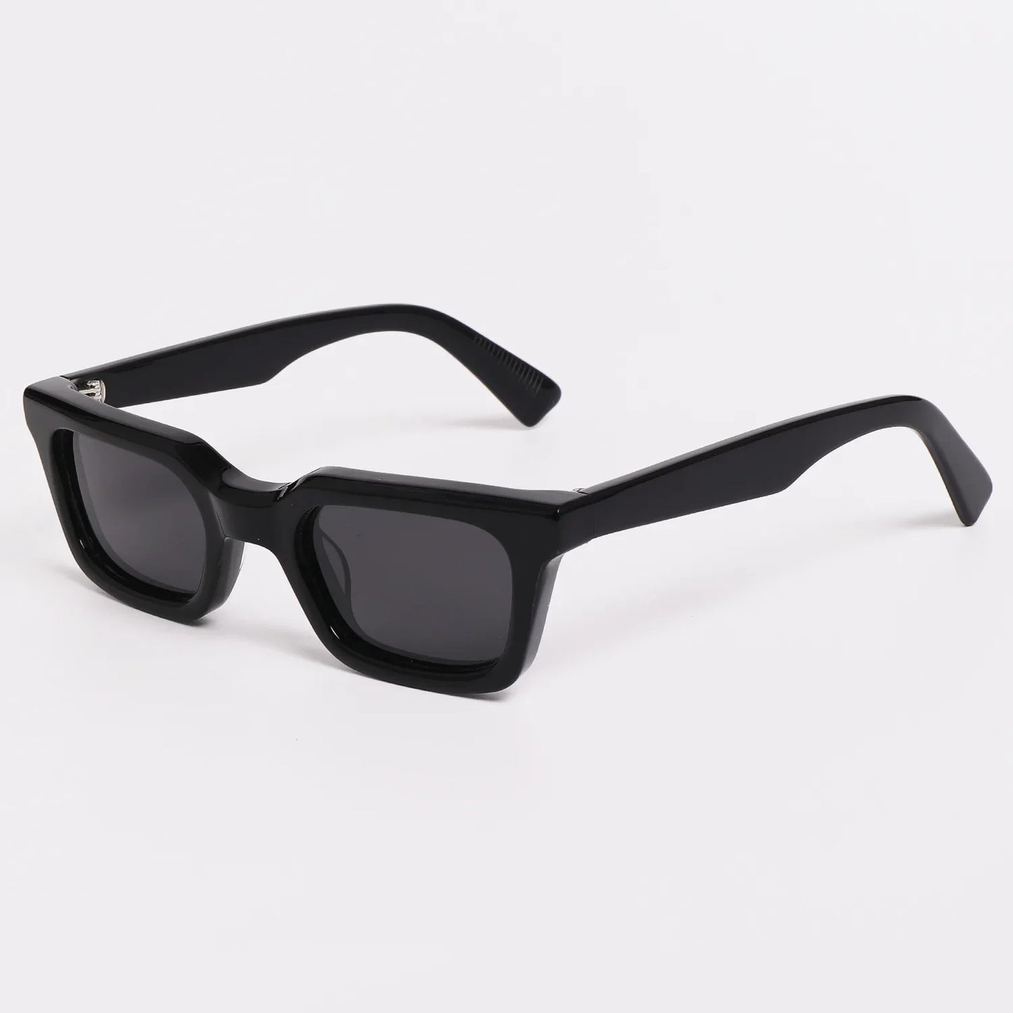 2026 Fashion Rectangular Small Frame Designer Men Sunglasses Punk Modern Street Sun Protection UV400 Women Polarized Sunglasses