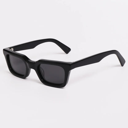 2026 Fashion Rectangular Small Frame Designer Men Sunglasses Punk Modern Street Sun Protection UV400 Women Polarized Sunglasses