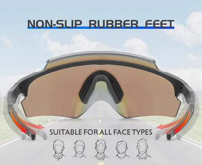 Men's Cycling Glasses Outdoor Sport Runing Sunglasses Women MTB Bike Bicycle Goggles Road Riding Fishing Hiking Eyewear