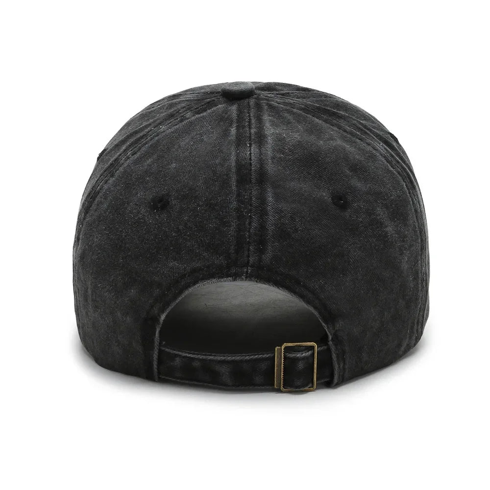 Men Retro Letter Embroidery Baseball Caps Spring Summer Women Cotton Adjustable Casual Hat Hip Hop Streetwear Sun Hats