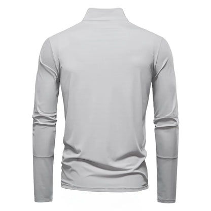 2025 Men's Spring Lightweight Breathable UV Protection Sun Shirt for Outdoor Activities Male T Shirt
