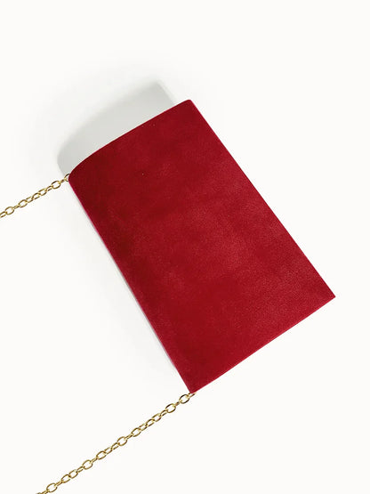 Velvet Envelope Bags Women Evening Wallets High Quality Clutches Banquet Dresses Clutch Over Shoulder Bags with Chain Handbags
