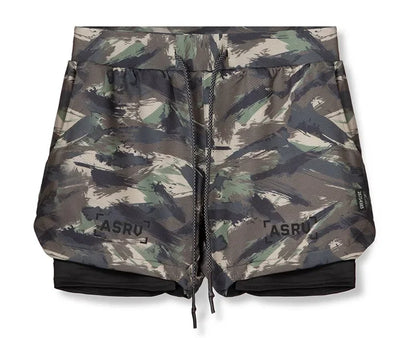 Men's Summer Quick Dry Running 2 in 1 Shorts Sports Jogger Short Pants Male Gym Fitness Workout Sweatpants Plus Size M-5XL
