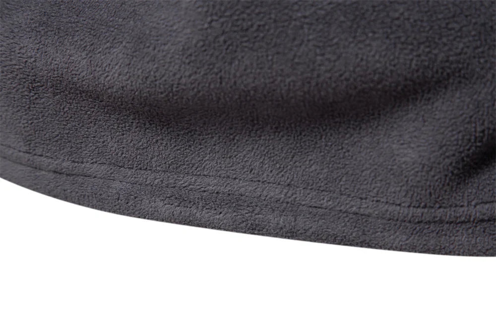 Brand Quality Thicken Warm Fleece Jacket for Men Zipper Neck Pullover Men's Sweatshirt Soft Shell Mens Jacket