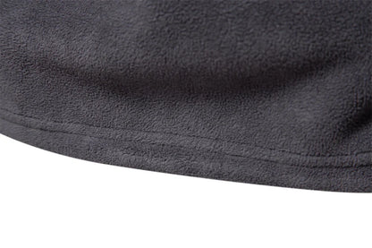Brand Quality Thicken Warm Fleece Jacket for Men Zipper Neck Pullover Men's Sweatshirt Soft Shell Mens Jacket