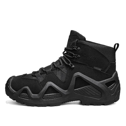 Climbing Hiking Shoes Ankle Men Outdoor Boots Men Tactical Boots Army Boots Mens Military Desert Waterproof Work Safety Shoes