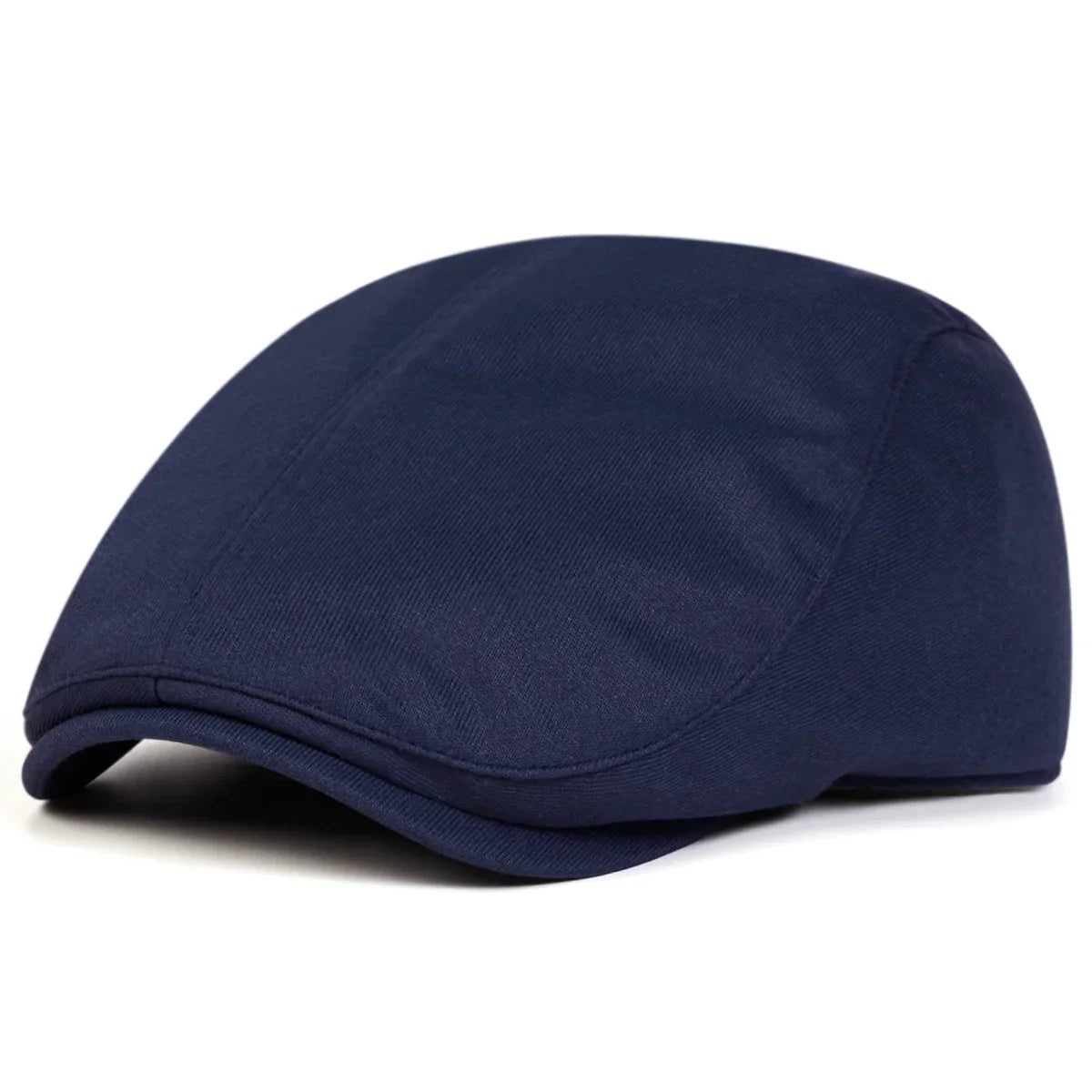 Unisex Solid Color Newsboy Caps British Painters Hats Autumn and Winter Berets Flat Peaked Cap Hip Hop Berets