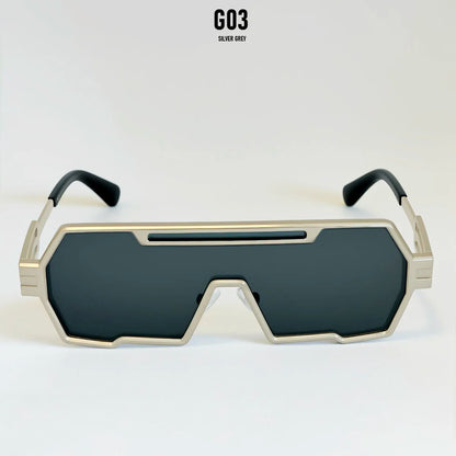 Square Steampunk Sunglasses Women 2026 One Pieces UV400 Protection Sunglass Men Brand Design Fashion Glasses Gafas De Sol Hombre