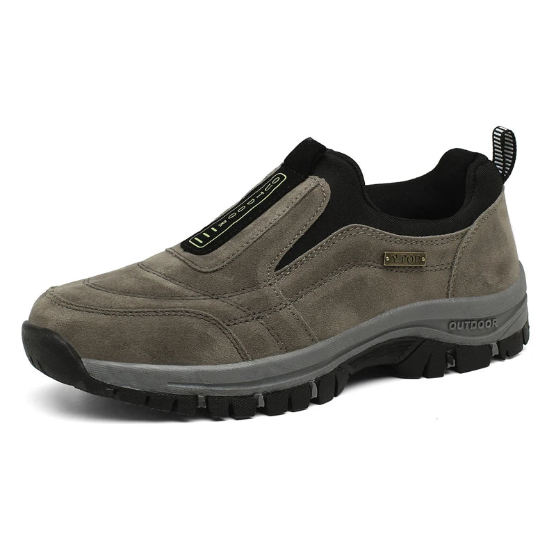 Men's non-slip casual sports shoes wear-resistant hiking shoes Outdoor 2025 fashion comfortable flat walking shoes for men