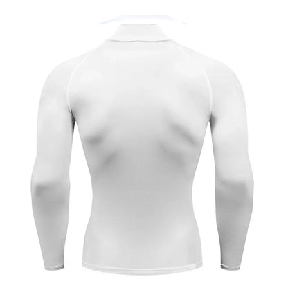 Mens Running T-shirts Autumn Fitness Long Sleeve Sport Shirt Jogging Gym Clothing Sportswear Quick Dry Compression T Shirts