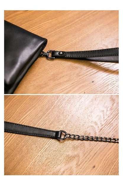 Designer bag clutch party purse bag genuine leather women large big dumplings crimping pillow bag  pouch Cloud Bags