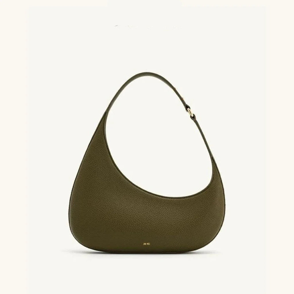 JW 2025 New Sailboat Bag Crossbody Bag French-Style Underarm Bag Commuter Handbag Small Handheld Bag Shoulder Crescent Bag