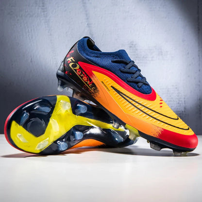 New Professional Men Soccer Shoes Ankle Boys Sneakers Non-Slip Football Boots Match Comfortable Sports Shoes TF/FG Unisex