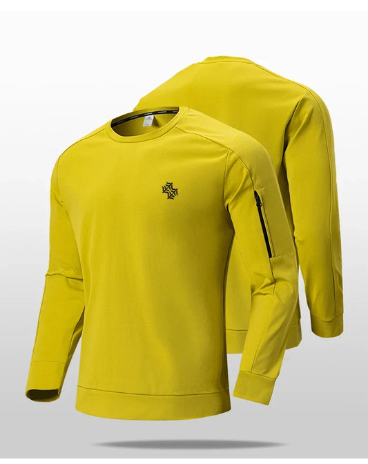 Men's Autumn Winter Long Sleeve Outdoor Sports T-Shirt