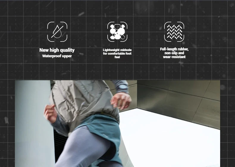 Degrees Wingblade Rainblock Men Running Shoes Splash Proof Anti-Slip Water Repellent Grippy Stable Male Sneakers 672532231