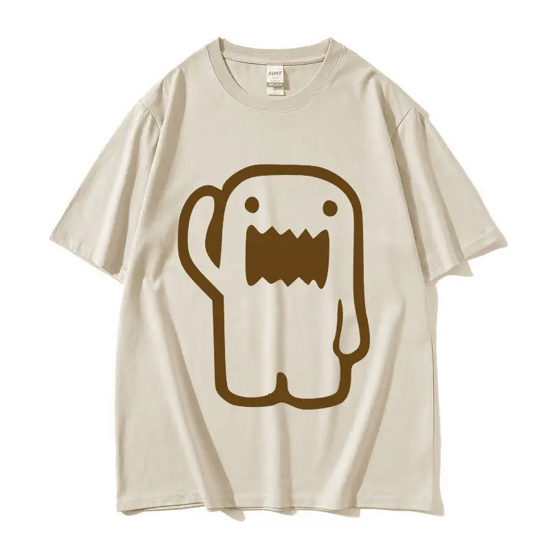 Epic Face Domo Kun Funny Meme T Shirts Men Women Summer O-Neck Fashion High Quality T-Shirt Casual 100% Cotton Oversized Tshirt