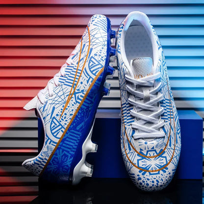 High quality low cut FG sports football shoes, all season universal anti slip sports shoes, wear-resistant and resistant