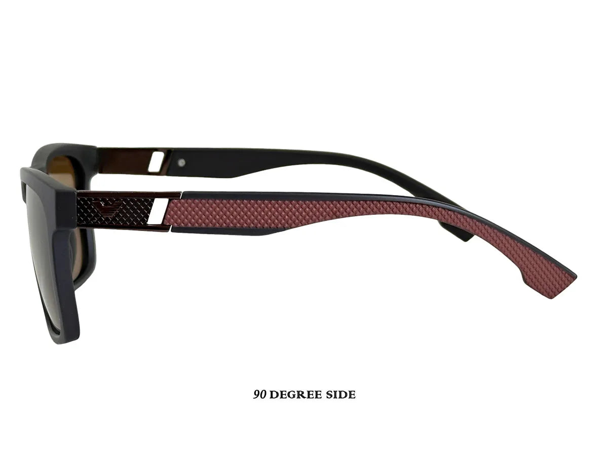 Polarized Square Sunglasses For Men Luxury Square Vintage Retro Fashion Glasses  Gafas De Sol Hombre Polarizadas Alta Calidad