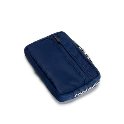 Japan Zipper Mini Purse Card Holder Nylon Cloth Coin Pouch Waterproof Cute Wallet Men Clutch Bag Mini Purse Fashion Small Wallet