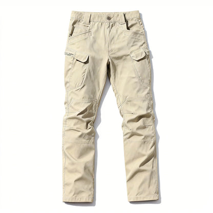 Men's Waterproof Tactical Pants Military Camouflage Combat Hiking Pants Outdoor Casual Multi Pocket Waterproof Work Pants
