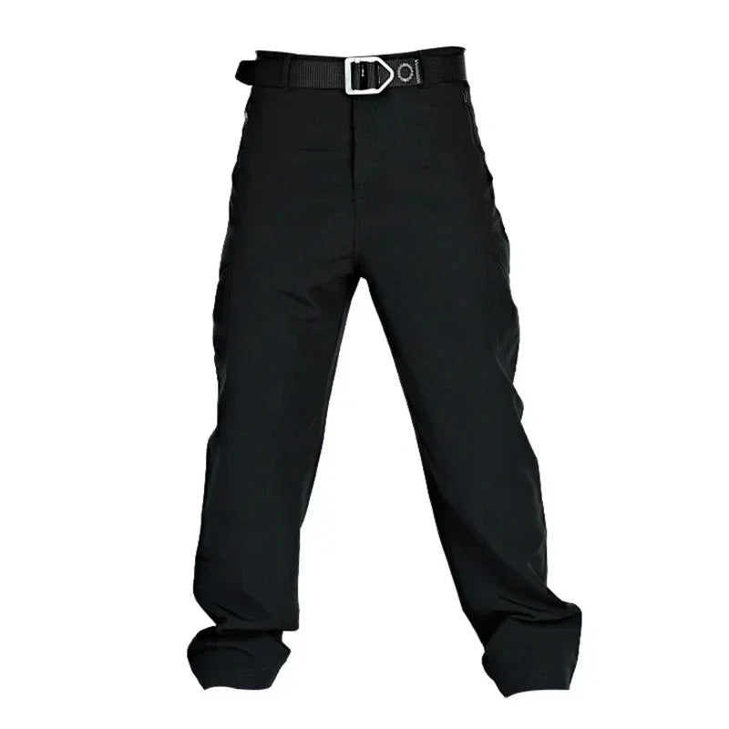 Summer Quick Dry Men Pants Thin Hunting Tactical Cargo Pants Multi-Pocket Loose Long Trousers Lightweight Hiking Work Pant