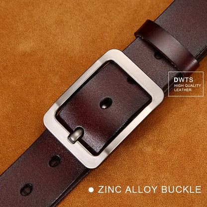 Belt Men's Needle Buckle Pants Belt Middle-Aged Youth Formal Wear Business Retro Casual Simple Versatile Jeans Belt