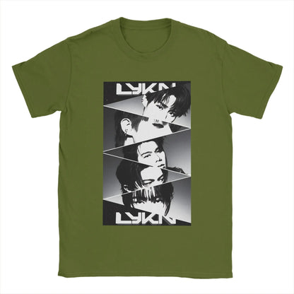 LYKN Who Says T Shirt Summer  100% Cotton T-Shirts For Couple Harajuku Printed Tee Shirt Short Sleeve Y2K Fun Tops