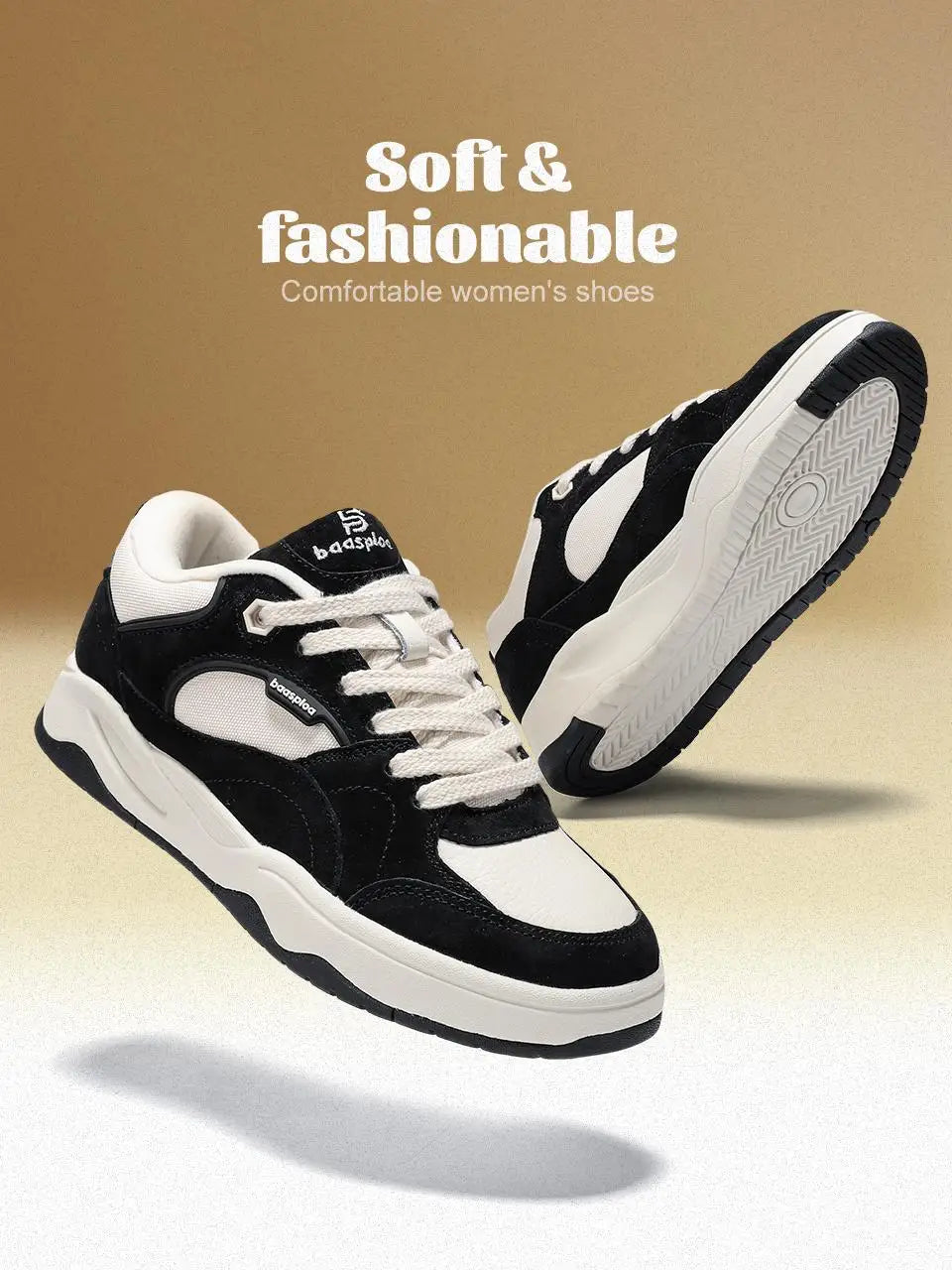 Women Walking Shoes Comfort Leather Casual Sneakers Female Fashion Skateboarding Shoes Non-Slip Height Increase