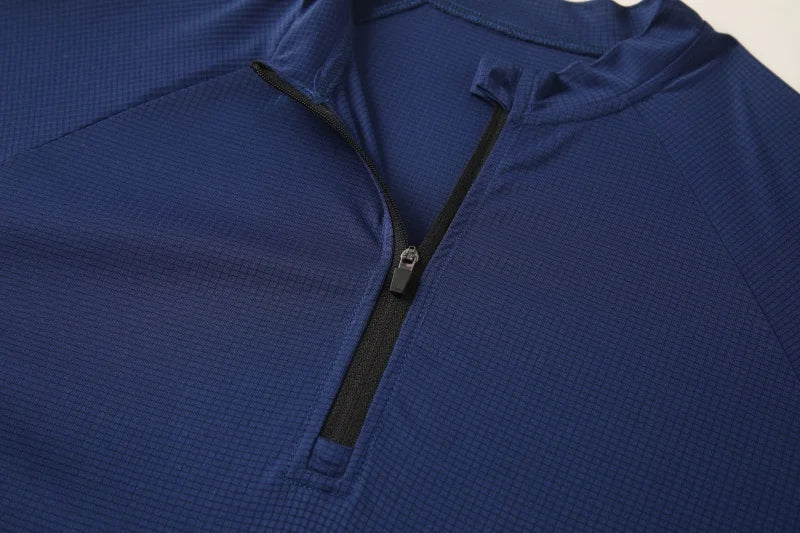 Men's Cycling Jersey Long Sleeve 3 Pockets Bike Arm Sun Protection Refreshing Breathable Maillott Long Sleeves Cycling Jersey