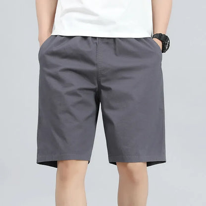 Mens Work Cargo Cotton Shorts Summer Casual Shorts Baggy Sports Gym Work Shorts Wide Leg