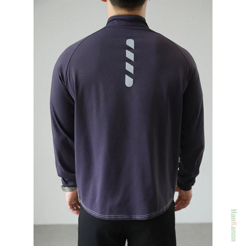Men's Quick-drying Fitness Sportswear  Quick - Dry Outdoor Cycling & Fitness Long - Sleeve T - Shirt