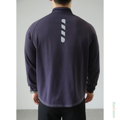 Men's Quick-drying Fitness Sportswear  Quick - Dry Outdoor Cycling & Fitness Long - Sleeve T - Shirt