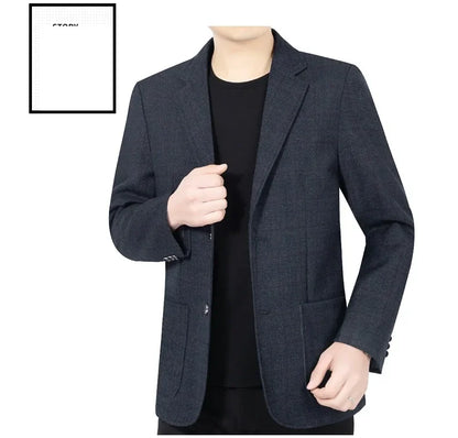 Brand Fashion Suits Blazer Mens Checked Spring Blazer for Men Stylish 2026 Autumn New in Suits Blazers Men Clothing