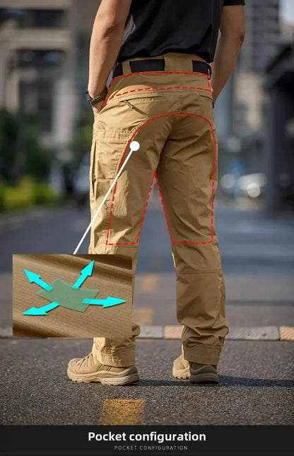 Hunting Pants For Men P40 Gen1 New Spring Autumn Tactical Outdoor Tear-Resistant Climbing Training High Street Work Trousers