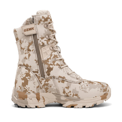 New Men Tactical Boot Combat Anti-Slip Brand Unisex Breathable Special Force Size Plus Army Boots Male Military Motorcycle Shoe