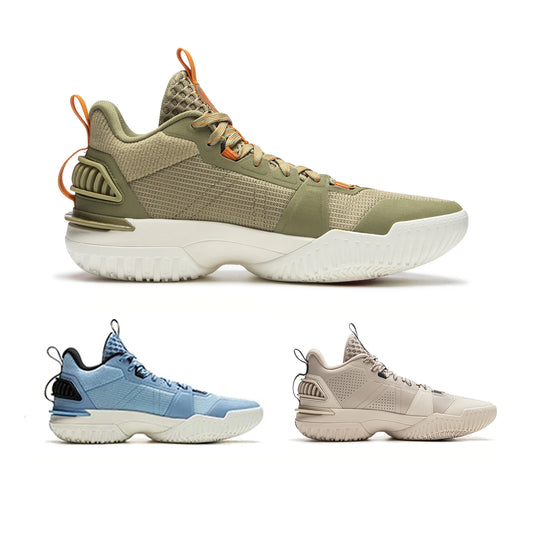 Men's BAD5 STORM 2024 WNTR Outdoor Basketball Shoes LIGHT FOAM PLUS Cushion TUFF OS Wearable LiNing Sneakers ABFU051
