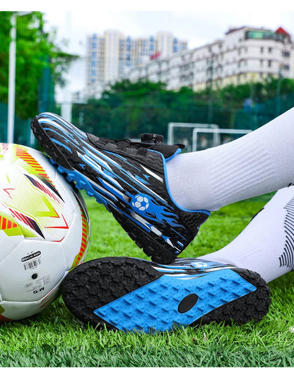New Kids Football Field Boots Boys Girls Indoor Soccer Shoes Society Futsal Non Slip Professional Fast Men Soccer Cleats Sneaker