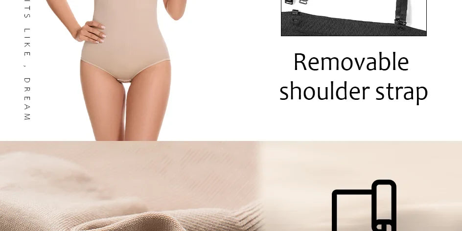 Slimming Strapless Bodysuit Off Shoulder Women Shorts Shapewear Tummy Control Body Shaper Sexy Fajas Underwear Bodysuits