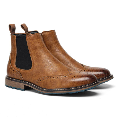 Size 8~13 Men Boots Fashion Brand Comfortable Ankle Boots For Men