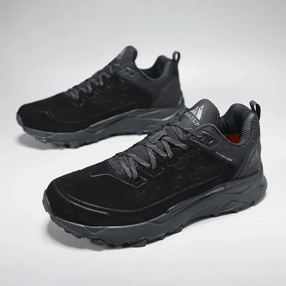 Hiking Shoes for Men Outdoor Sports Camping Hunting Walking Shoe Suede Genuine Leather Breathable Sneaker Non-slip