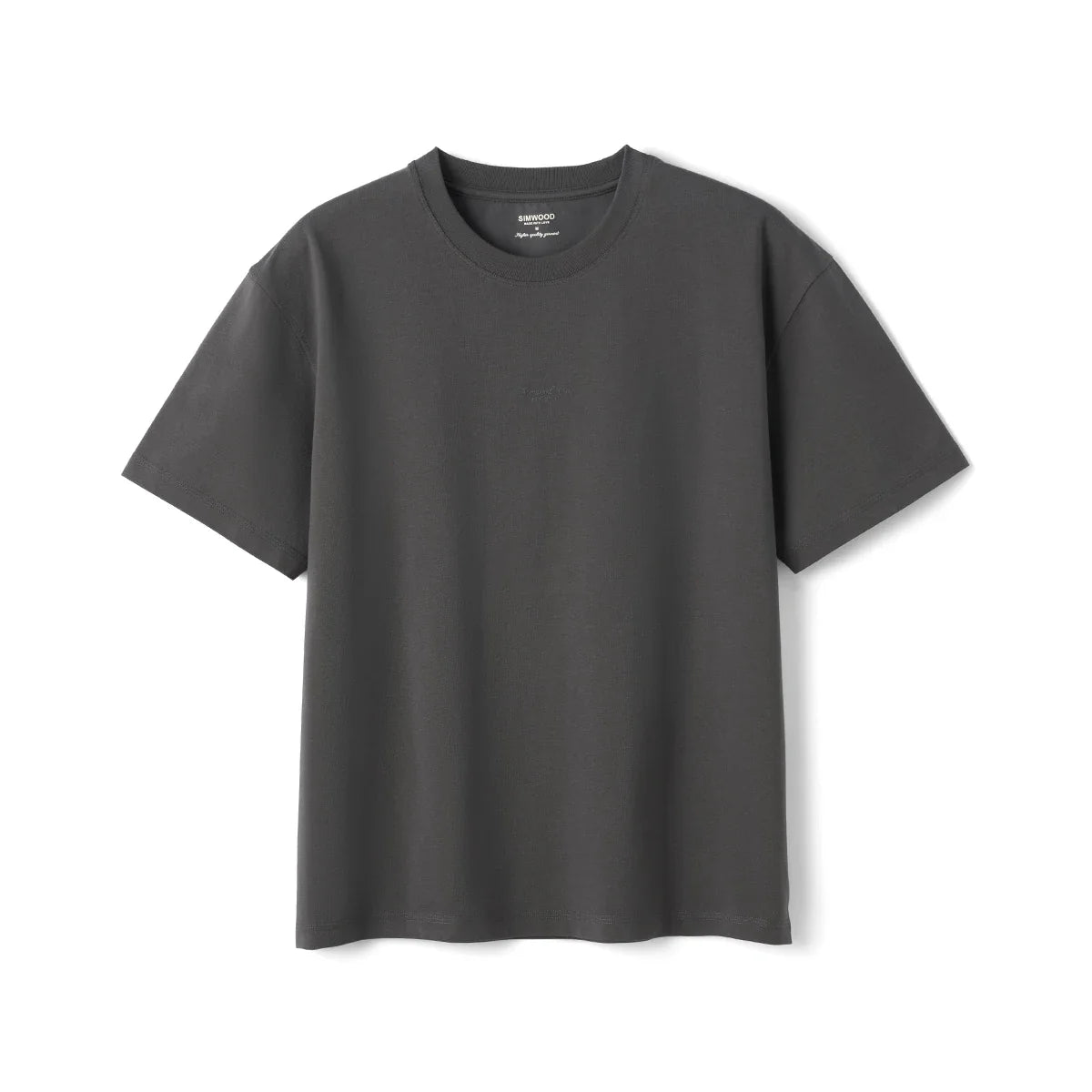 2026 Summer New 【Oversize Short Length】 Cooling T-Shirt 230gsm Crew Neck Moisture-wicking Breathable Tops Men
