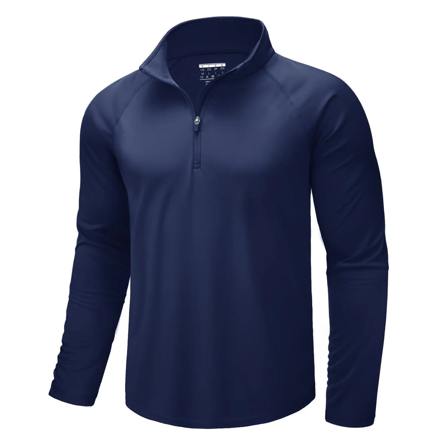 Mens UPF50+ UV Protection T-Shirt Lightweight Long Sleeve Quick Dry Fishing Shirt Outdoor Hiking Workout Rash Guards