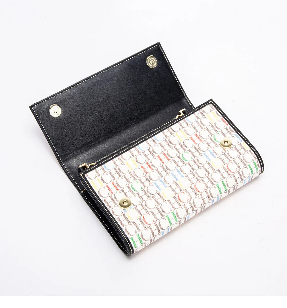 Fashionable Classic Retro Women's New Shoulder Bag PVC Material Business Office Commuter Women's Chain Bag
