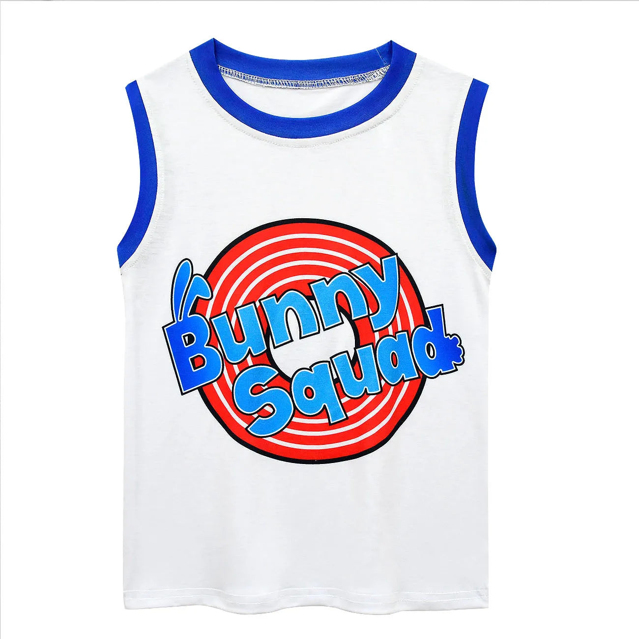 2024 Kids Tune Squad Space Jam 2 Basketball Jersey Set - Cosplay Costume Vest Shorts Sports Uniform Tracksuit for Boys and Girls