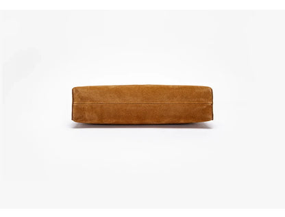 Solid Simple Classic Style Velvet Underarm Bag Elegant Fashion Design Seasonal New French Vintage Shoulder Bag