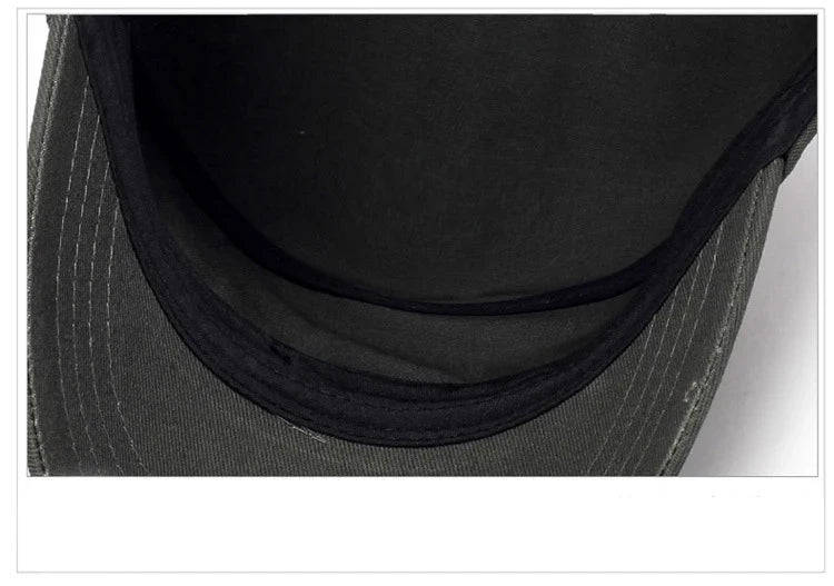 Camouflage Baseball Cap Adjustable Military Style Sun Hat Breathable Outdoor Casual Headwear for Daily Travel Fishing SportsWear