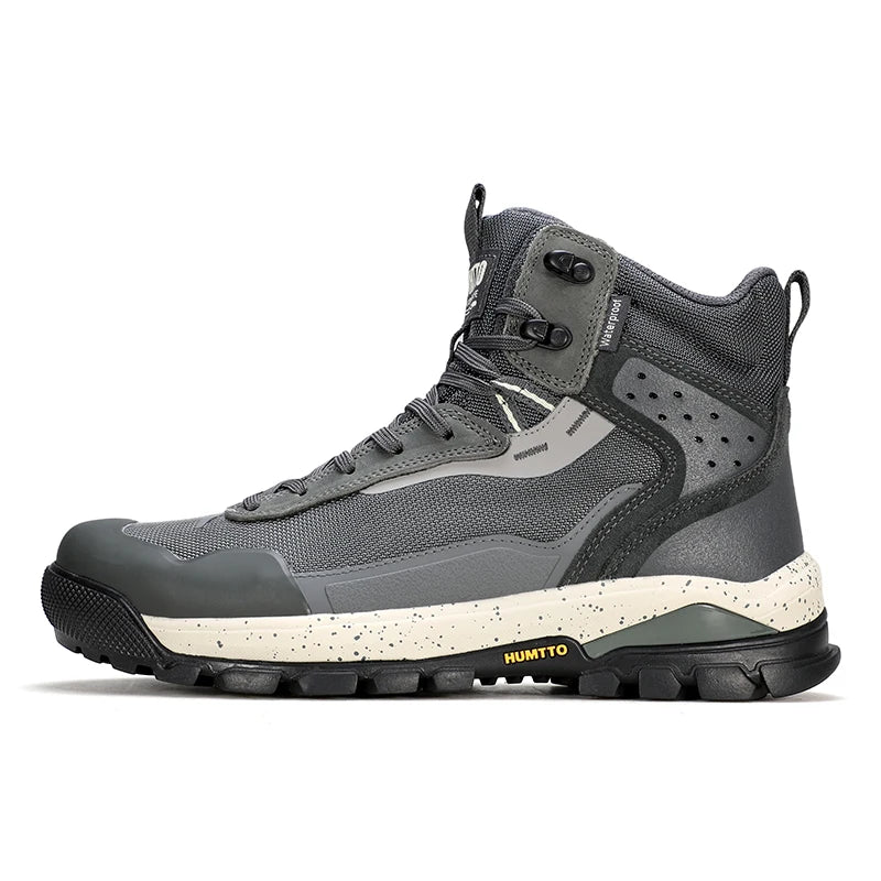 Hiking shoes Men's waterproof hunting Boots Tactical Desert Combat Ankle trekking Boots Male Women warm Leather Sneakers