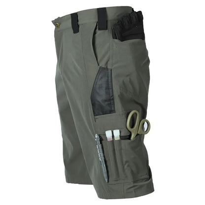 Tactical Camouflage Shorts Outdoor Work Pants Men's Multi-pocket Casual Cargo Short Pants Quick Dry Wear-resisting Shorts Male