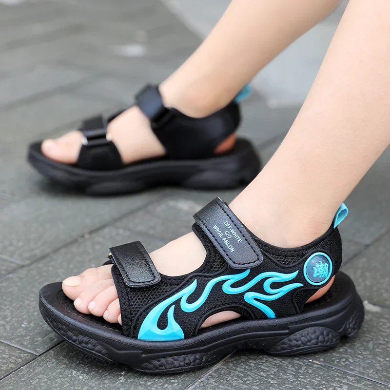 Kids Shoes Boys Sandals Summer Beach Waterproof Barefoot Shoes Sneaker Fashion Design Children Casual Sports Sandals for Boy