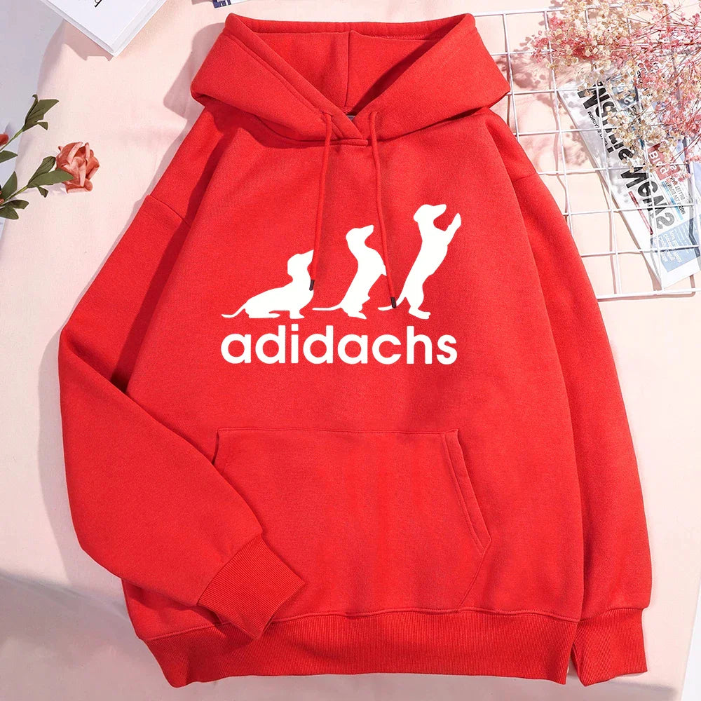 New Dachshund Dog Lover Printed Pullover Fashion Women Men Hoodies Dachshund Long Sleeve Casual Hooded Sweatshirt